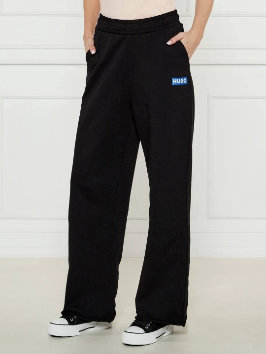 Zdjęcie produktu Hugo Blue Spodnie dresowe Straight Jogger_B | Relaxed fit czarny