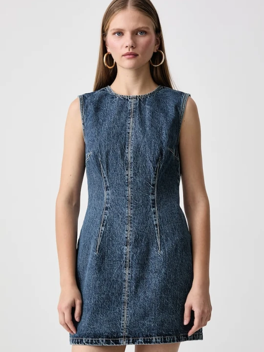 Zdjęcie produktu HUGO Blue sukienka jeansowa Glimmer_B