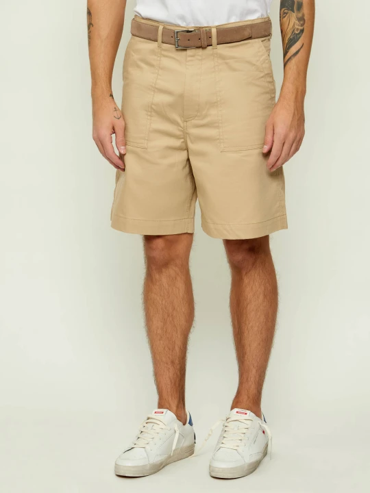 Zdjęcie produktu Hugo Blue Szorty Gutwin262S | Regular Fit | mercerised beżowy