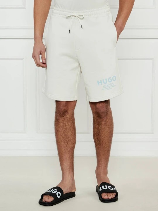 Zdjęcie produktu Hugo Blue Szorty Nomario | Regular Fit ecru