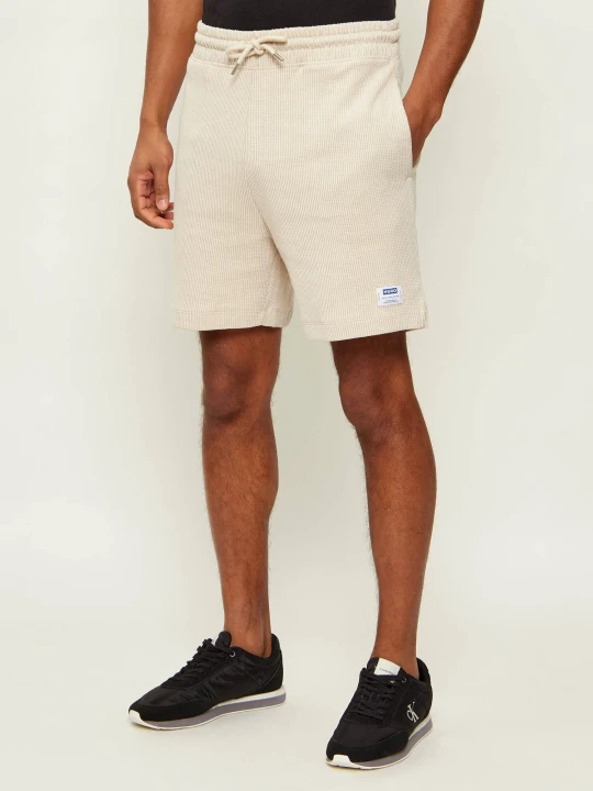 Zdjęcie produktu Hugo Blue Szorty Nuwafflo | Loose fit beżowy