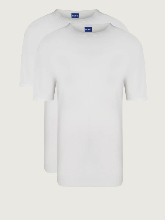 Zdjęcie produktu Hugo Blue T-shirt 2-pack BLUE2_Naolo | Regular Fit biały
