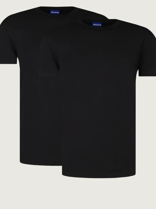Zdjęcie produktu Hugo Blue T-shirt 2-pack BLUE2_Naolo | Regular Fit czarny