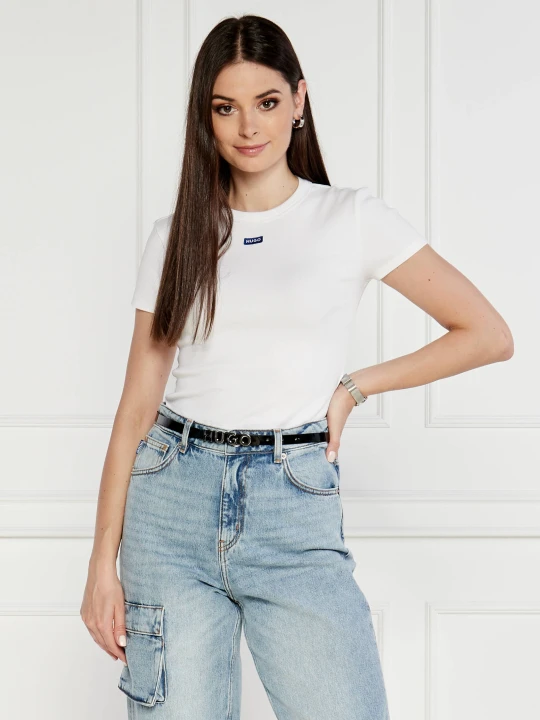 Zdjęcie produktu Hugo Blue T-shirt Baby Tee_B | Slim Fit biały