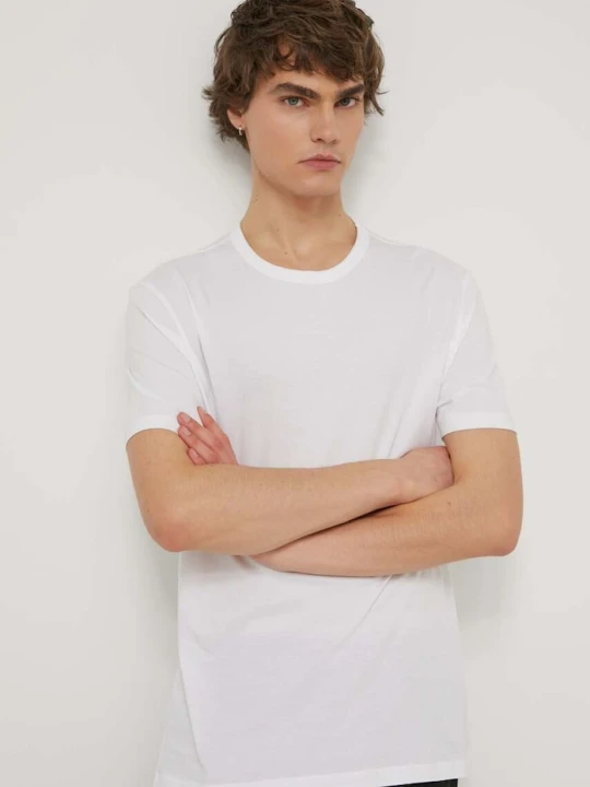 Zdjęcie produktu HUGO Blue t-shirt bawełniany 3-pack biały