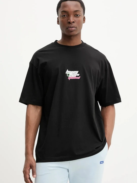 Zdjęcie produktu Hugo Blue t-shirt bawełniany czarny