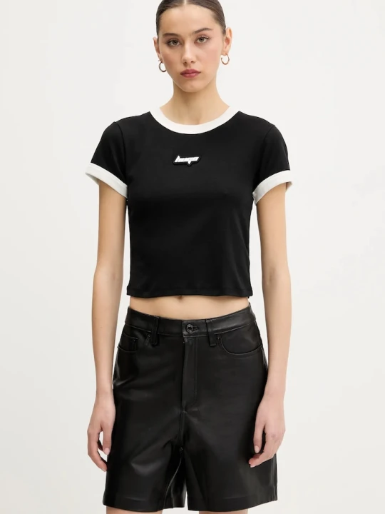Zdjęcie produktu Hugo Blue t-shirt bawełniany czarny