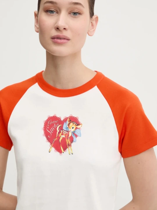 Zdjęcie produktu HUGO Blue t-shirt bawełniany biały