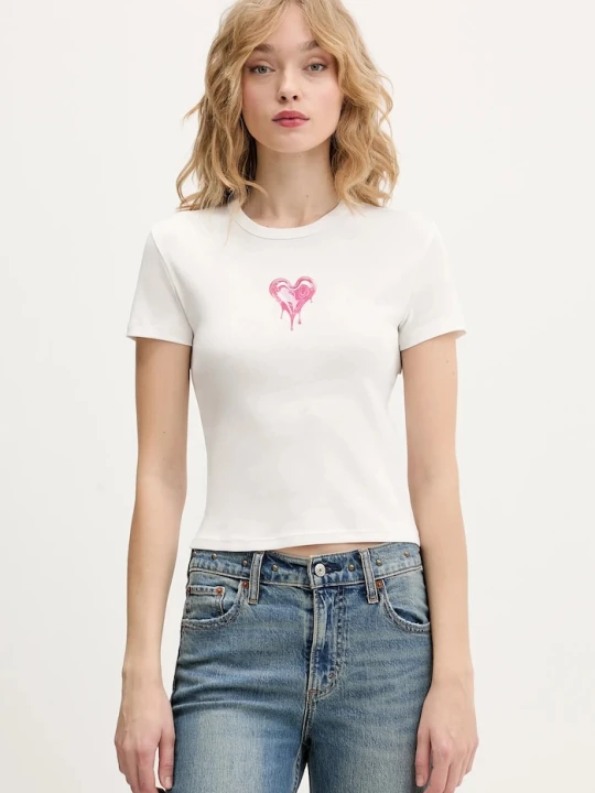 Zdjęcie produktu HUGO Blue t-shirt bawełniany Dever_B_2 biały