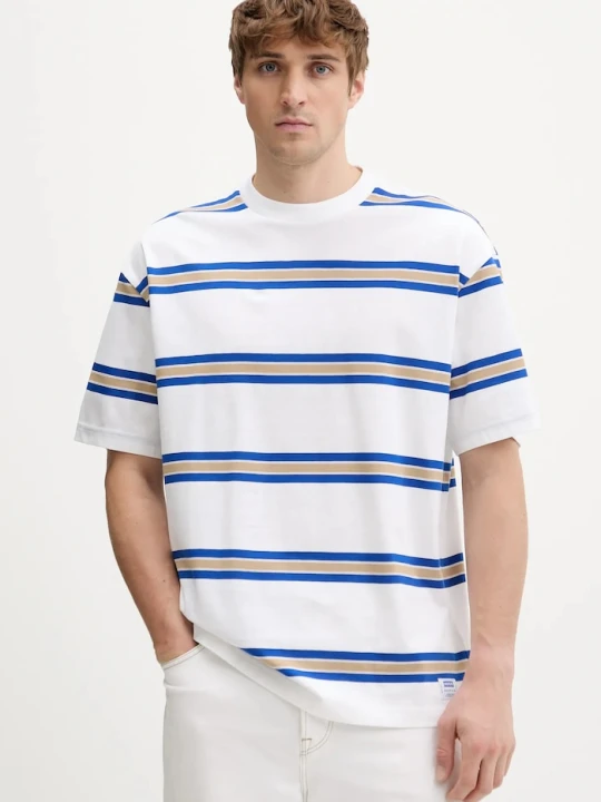 Zdjęcie produktu Hugo Blue t-shirt bawełniany Nolisto biały