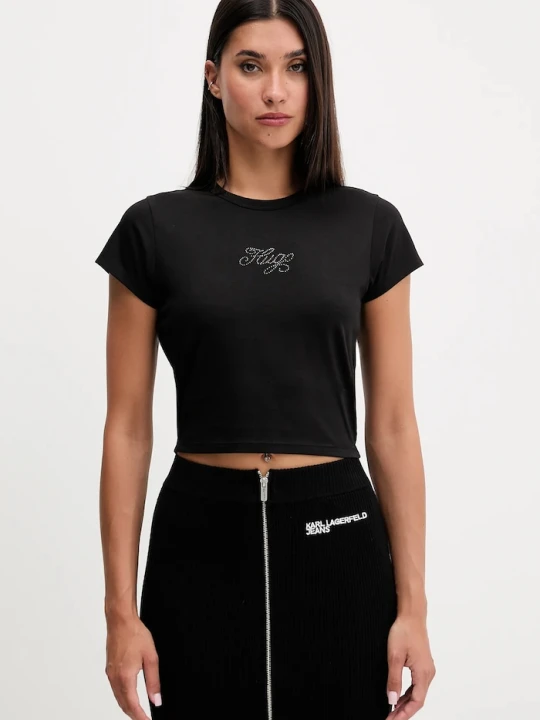 Zdjęcie produktu HUGO Blue t-shirt Dome_B_1 czarny