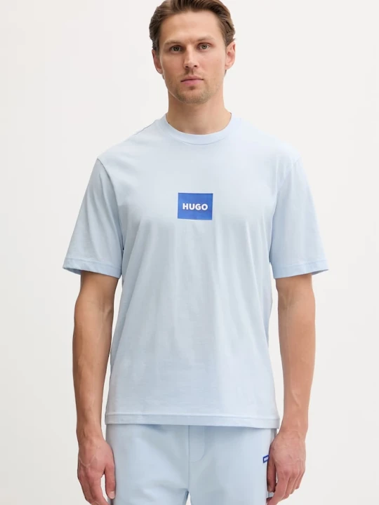 Zdjęcie produktu HUGO Blue T-shirt męski bawełniany Nayonix
