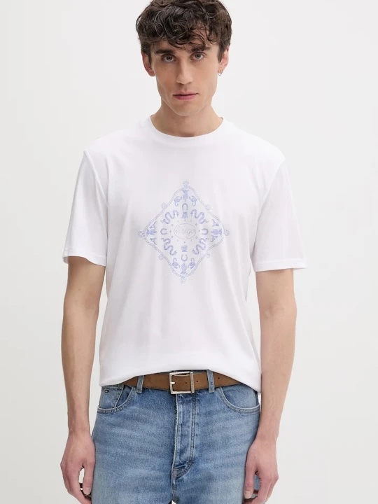 Zdjęcie produktu HUGO Blue T-shirt męski bawełniany Nerberri biały