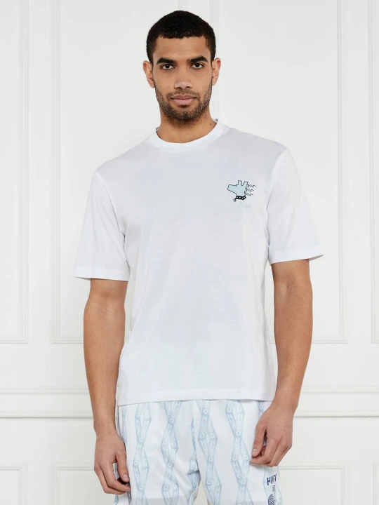 Zdjęcie produktu Hugo Blue T-shirt Nagulop | Relaxed fit biały