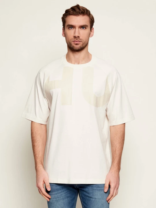 Zdjęcie produktu Hugo Blue T-shirt Nalftee | Loose fit beżowy