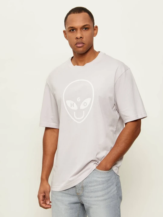 Zdjęcie produktu Hugo Blue T-shirt Nalien | Regular Fit fioletowy