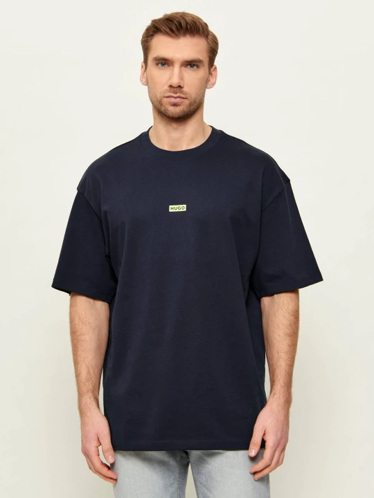 Zdjęcie produktu Hugo Blue T-shirt Nalono | Relaxed fit granatowy