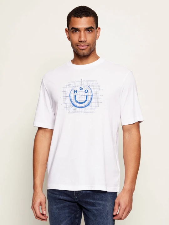 Zdjęcie produktu Hugo Blue T-shirt Namerix | Regular Fit biały