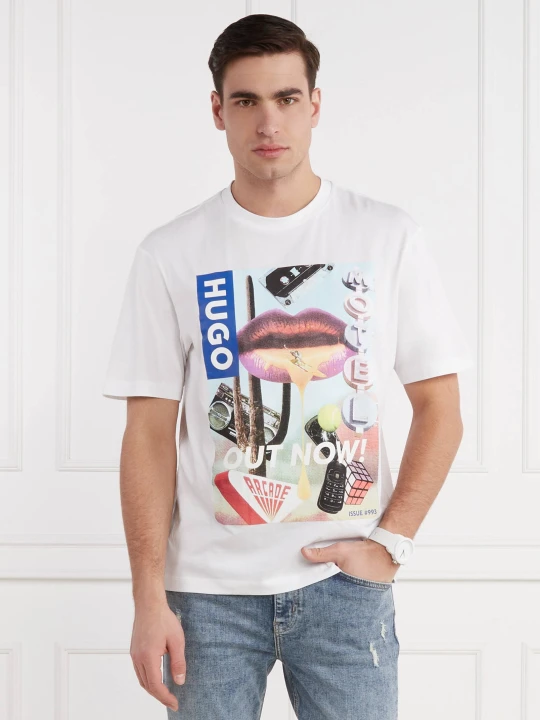 Zdjęcie produktu Hugo Blue T-shirt Narcado | Regular Fit biały