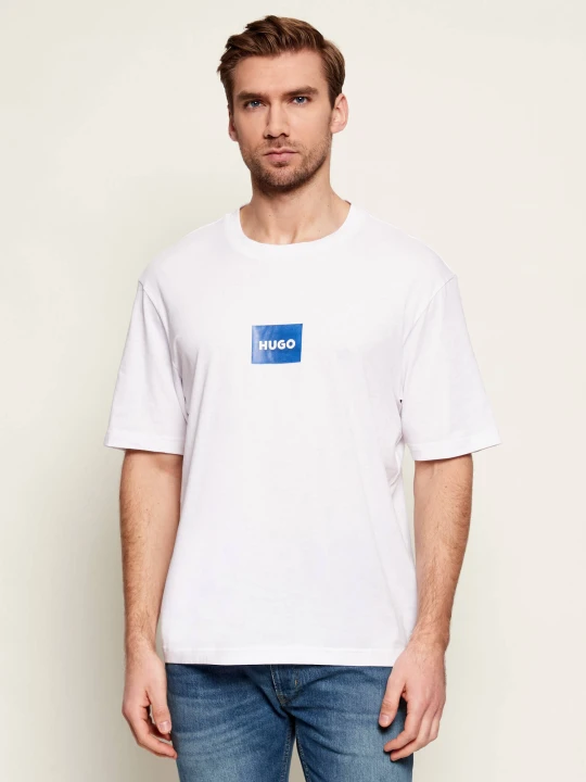 Zdjęcie produktu Hugo Blue T-shirt Nayonix | Regular Fit biały