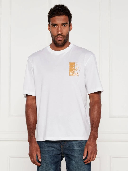 Zdjęcie produktu Hugo Blue T-shirt Nedix | Regular Fit biały
