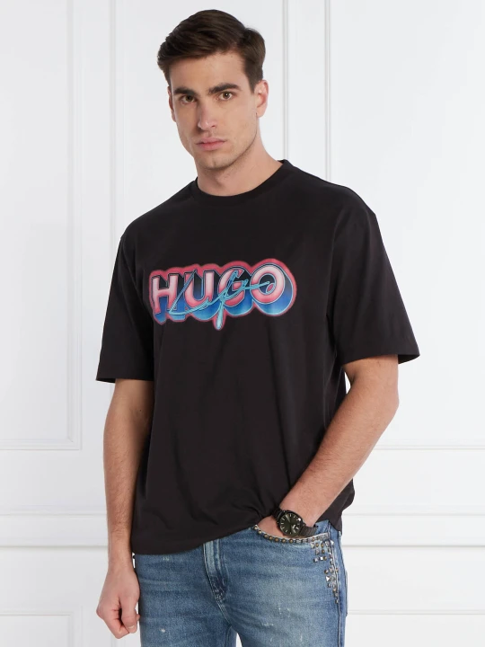 Zdjęcie produktu Hugo Blue T-shirt Nillumi | Regular Fit czarny