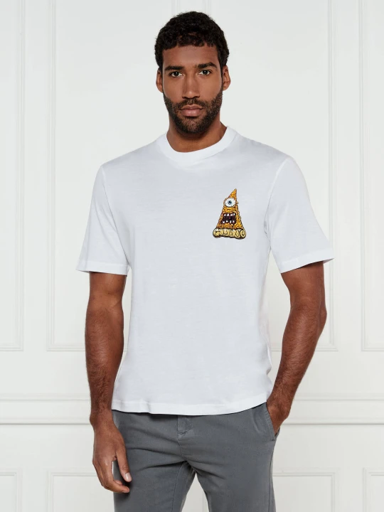 Zdjęcie produktu Hugo Blue T-shirt Nizzerio | Regular Fit biały