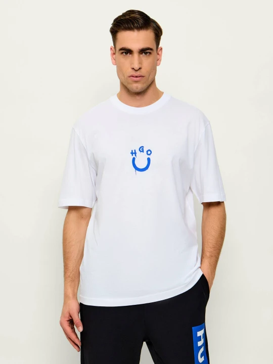 Zdjęcie produktu Hugo Blue T-shirt Norizom | Regular Fit biały