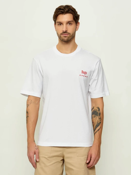 Zdjęcie produktu Hugo Blue T-shirt Nucavo | Regular Fit biały