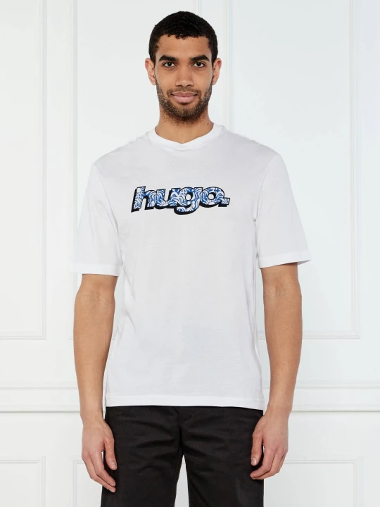 Zdjęcie produktu Hugo Blue T-shirt Nugibol | Regular Fit biały