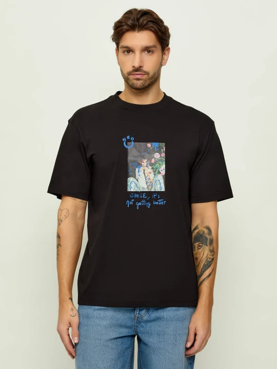Zdjęcie produktu Hugo Blue T-shirt Nugobeam | Regular Fit czarny
