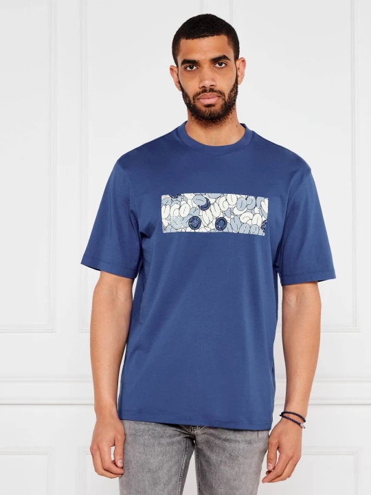 Zdjęcie produktu Hugo Blue T-shirt Nurix | Regular Fit granatowy