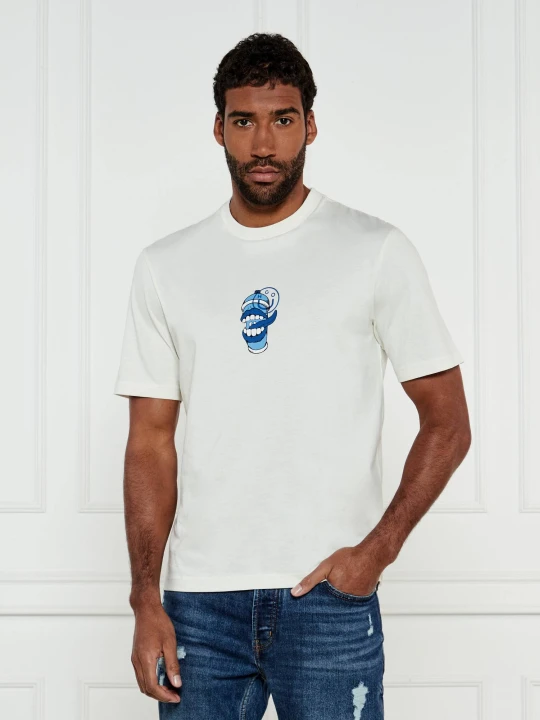 Zdjęcie produktu Hugo Blue T-shirt Nutongo | Regular Fit biały