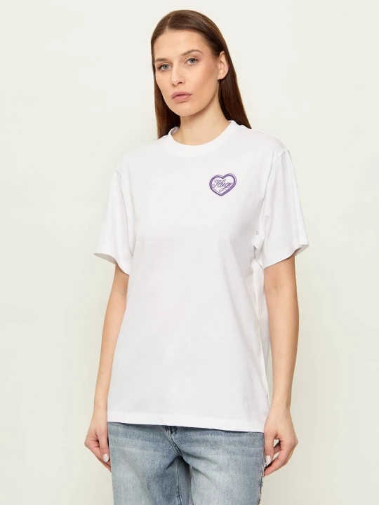 Zdjęcie produktu Hugo Blue T-shirt Vintage | Relaxed fit biały