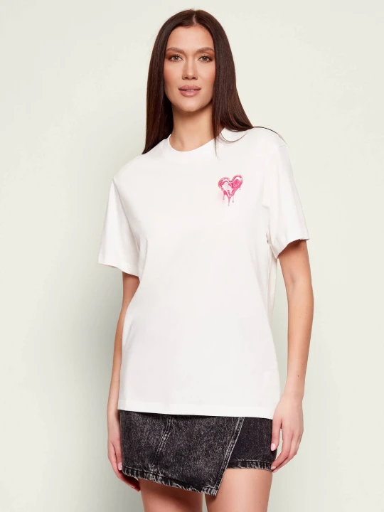 Zdjęcie produktu Hugo Blue T-shirt Vintage_Tee_B_9 | Regular Fit biały