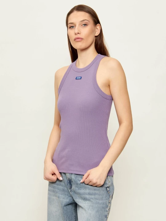 Zdjęcie produktu Hugo Blue Top Easy Tank_B | Slim Fit lawendowy