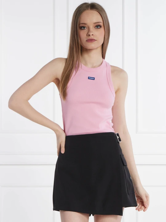 Zdjęcie produktu Hugo Blue Top Easy Tank | Slim Fit różowy