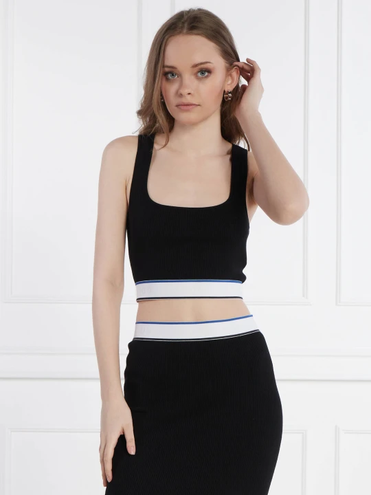 Zdjęcie produktu Hugo Blue Top SAFORMA_B | Slim Fit czarny