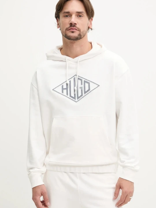 Zdjęcie produktu HUGO bluza bawełniana biały