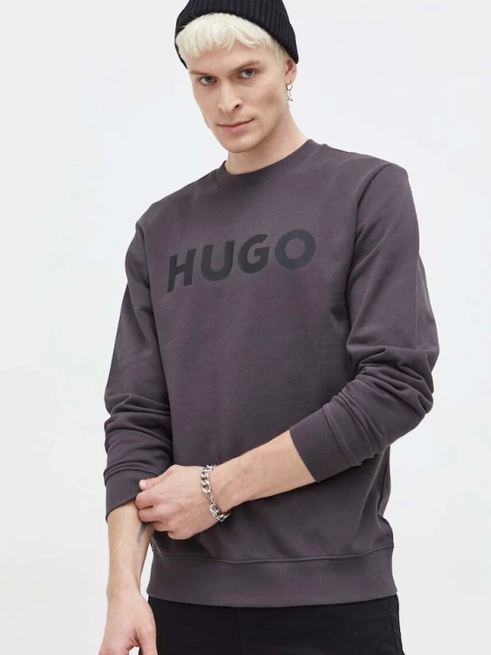 Zdjęcie produktu HUGO bluza bawełniana szary