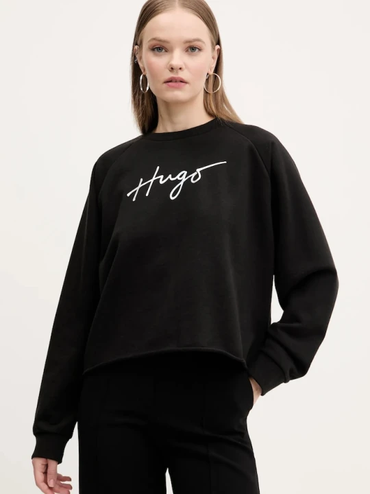 Zdjęcie produktu HUGO bluza bawełniana czarny