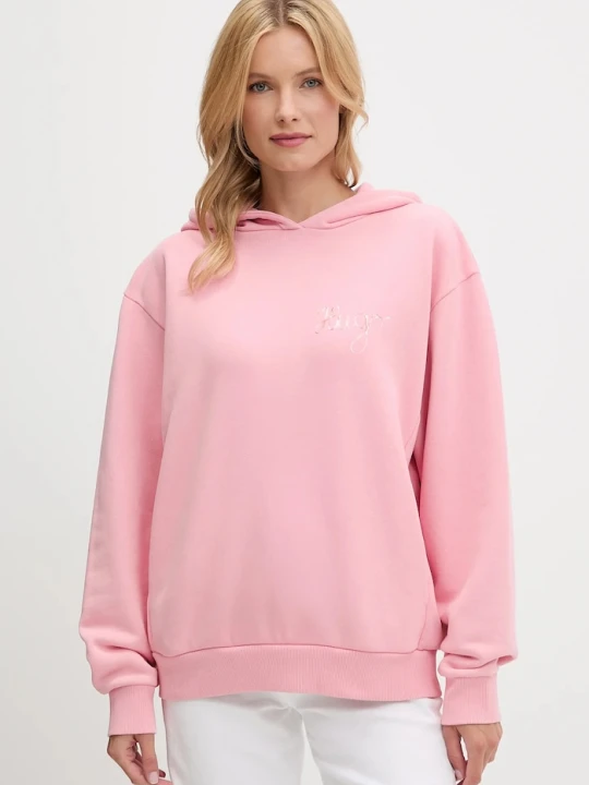 Zdjęcie produktu HUGO bluza bawełniana Deboxina różowy