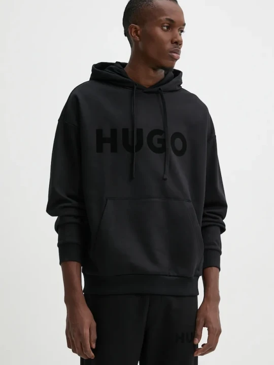 Zdjęcie produktu HUGO bluza bawełniana Ditchle czarny