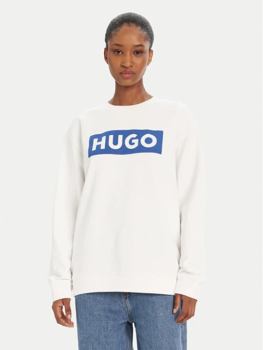Zdjęcie produktu HUGO Bluza Classic 50522425 Biały Relaxed Fit