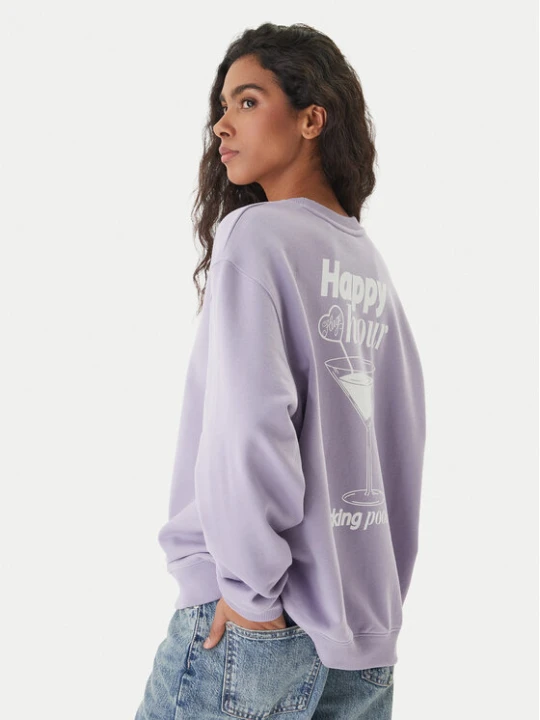 Zdjęcie produktu HUGO Bluza Classic 50560782 Fioletowy Relaxed Fit