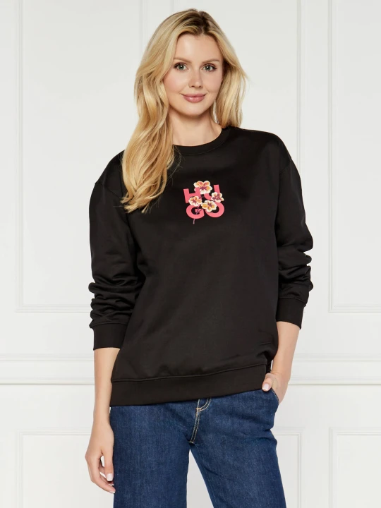 Zdjęcie produktu HUGO Bluza Crew | Regular Fit czarny