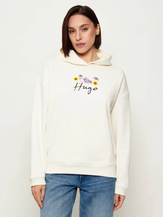 Zdjęcie produktu HUGO Bluza Dalessandra_2 | Loose fit kremowy