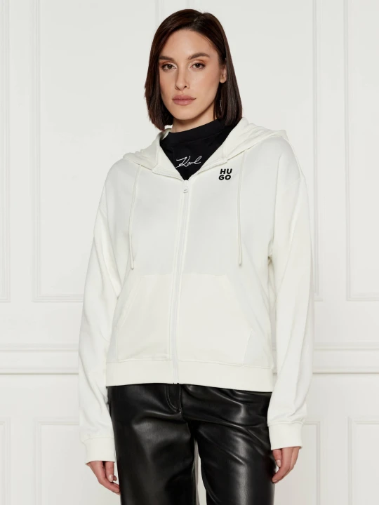Zdjęcie produktu HUGO Bluza Dalfine | Regular Fit ecru