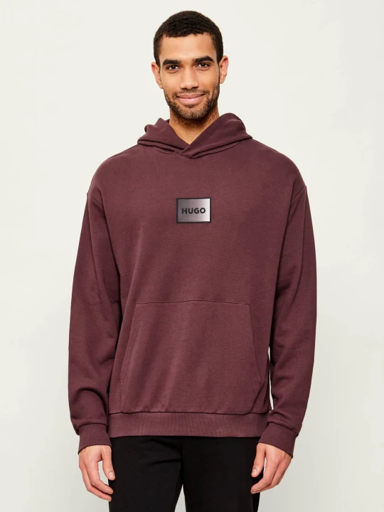 Zdjęcie produktu HUGO Bluza Danohood | Relaxed fit bordowy