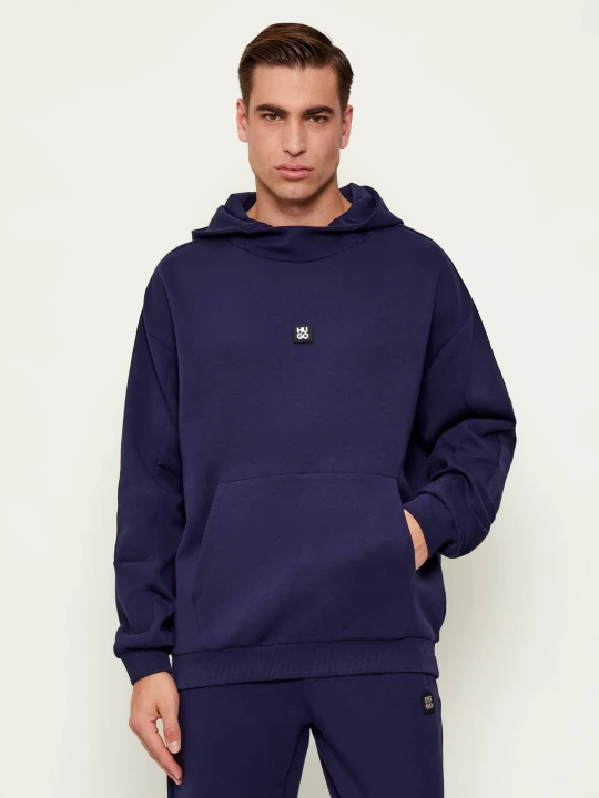 Zdjęcie produktu HUGO Bluza Danovohood | Relaxed fit granatowy
